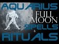 How to Work with the Aquarius Full Moon Magic Video