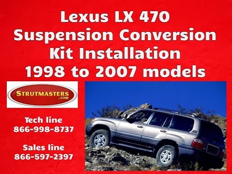 How To Fix The Front And Rear Suspension On A Lexus LX470