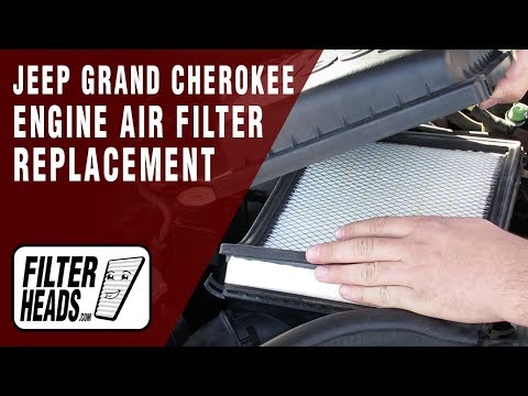 How to Replace Engine Air Filter 2001 Jeep Grand Cherokee L6 4.0L