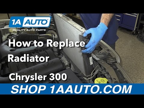 How to Replace Radiator 05-10 Chrysler 300