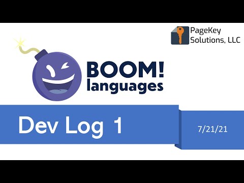 Boom Languages Dev Log 1