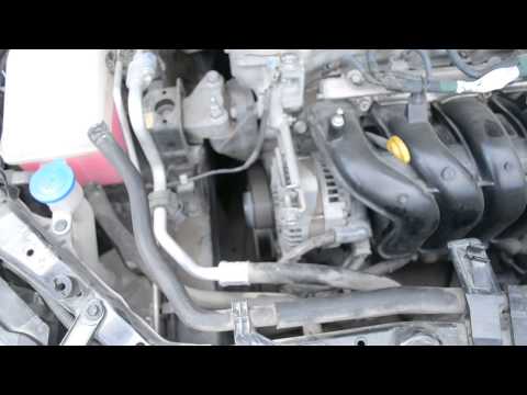 Шум помпы Toyota Corolla 150 1ZR-FE
