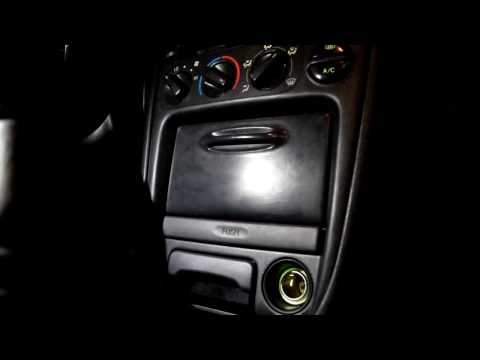 Как снять центральную панель TOYOTA COROLLA E11 Compact