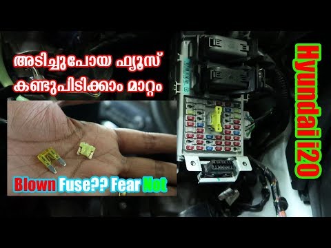 Azhichupani - Replace fuse in Hyundai i20 | Malayalam