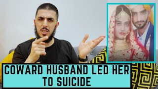 COWARD HUSBAND LED HER TO SUICIDE - REACTION VIDEO