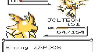 Zapdos Pokemon Yellow Catch