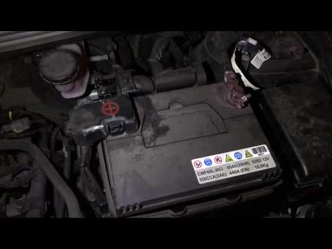 How to find battery in KIA Rio