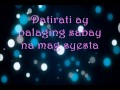 Dati Sam Concepcion Lyrics