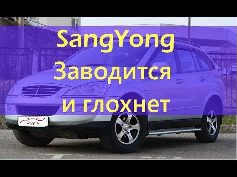 SsangYong starts up and stalls