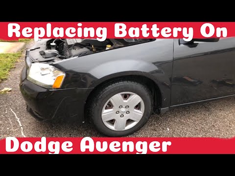How To Remove A Battery On A Dodge Avenger DIY
