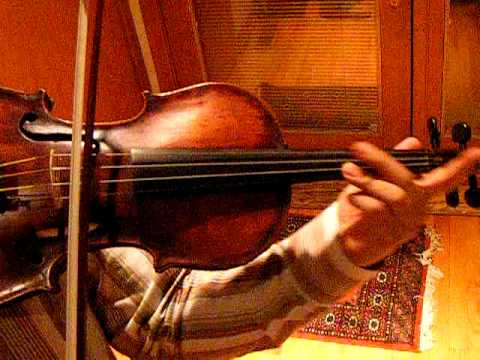 Fine 150 year old Violin, Sound Sample, Exc. of Tchaikovsky Violin Concerto in D minor, 2nd mov