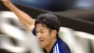 フットサル日本代表】キングカズ初ゴール！！ Japan national futsal