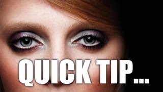 QUICK MAKEUP TIP - FLAWLESS EYESHADOW MADE EASIER