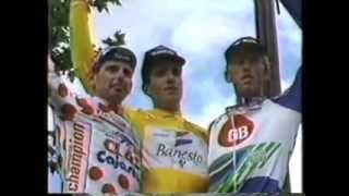 ミゲル・インドゥラインがツール・ド・フランスで優勝した自転車