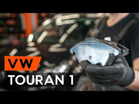 Как заменить передние тормозные колодки на VW TOURAN 1 (1T3) (ВИДЕОУРОК AUTODOC)