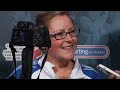 Draw 11 Media Scrum - 2013 Scotties Tournament of Hearts