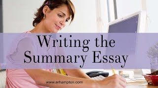 summarize essay online