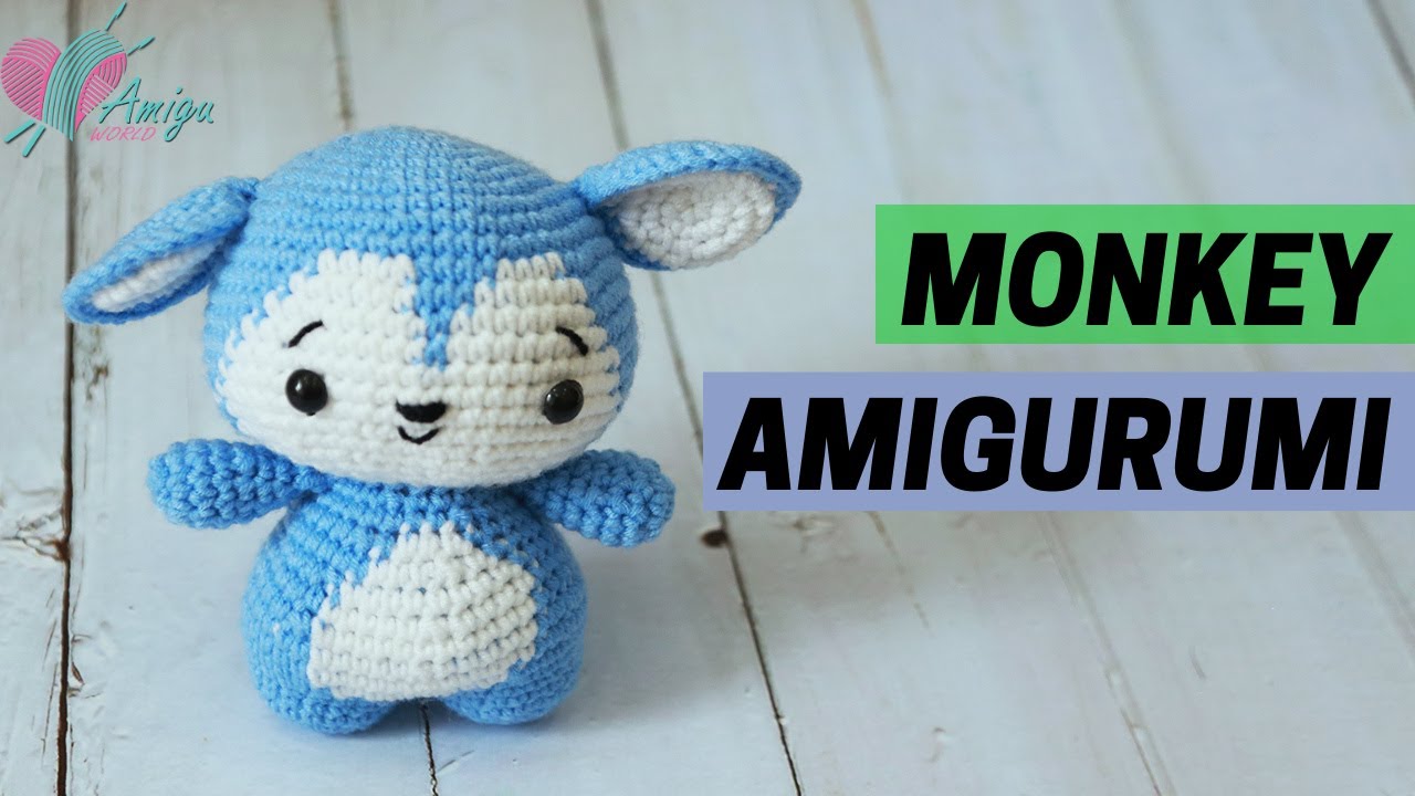 FREE Pattern – How to crochet amigurumi Monkey