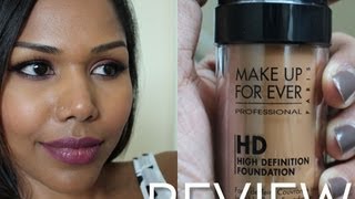 MUFE HD foundation shade 173 review