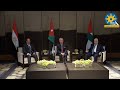  الرئيس عبد الفتاح السيسي يشارك في القمة الثلاثية المصرية الأردنية الفلسطينية بمدينة العقبة بالأردن 