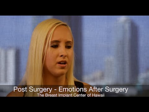 What To Expect After Breast Augmentation Surgery - Emotions Are Natural, Honolulu - Breast Implant Center of Hawaii