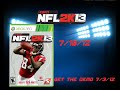 ESPN NFL 2k13 Intro, Home, and Gameplay