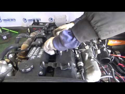 Проверка компрессии двигателя J3 Bongo Euro4
