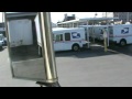 Alley docking or backing or between two trucks