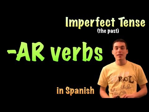 Imperfect Irregulars Spanish List