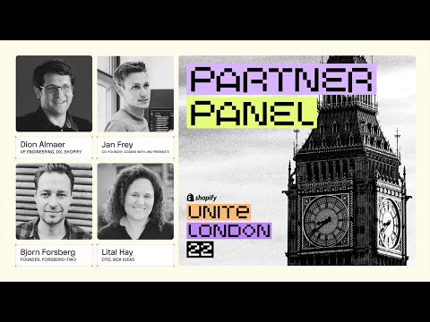 Shopify Unite 22 London Partner Panel