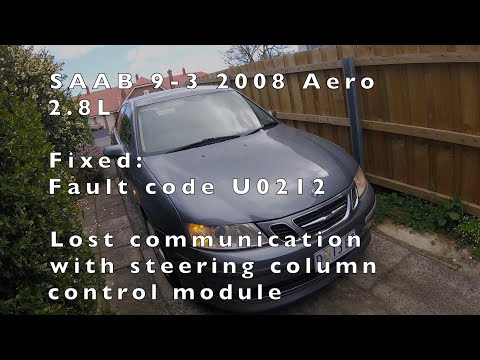 Где находится в Saab 9-3 блок управления абс