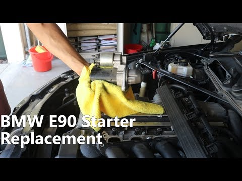 Replace BMW E90 Starter (E90,E92,E9x)