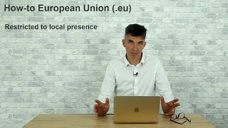 How to register a domain name in European Union (.eu) - Domgate YouTube Tutorial