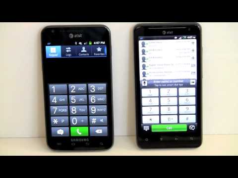 Samsung Galaxy S II Skyrocket V. HTC Vivid Smackdown Comparison