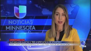 AUTORIDADES BUSCAN A TRES SOSPECHOSOS DE HOMICIDIO