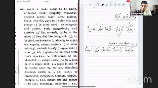 Introduction to Arabic Morphology: Tasrif al-’Izzi Explained - 07 - Shaykh Yusuf Weltch