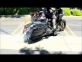 harley wheelies, burnouts, ( FXR, FXDX, BAGGERS )