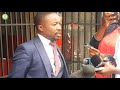 WATCH: Mafume addresses the media after the recent MDC fire