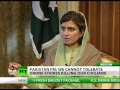 'Drone attacks illegal, fuel terror' - Pakistani FM