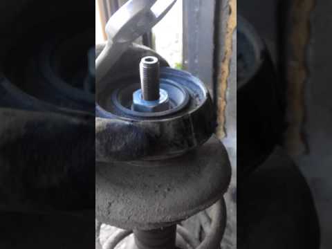Как поменять стойки на рено логан 2 How to change the support bearing Renault Lodgy. Fix your car!