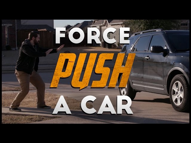 Force Push A Car