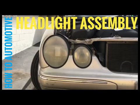 How to Replace the Headlight Assembly on a 2000-2003 Mercedes E320 W210