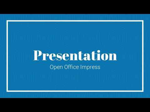 XI IT(802) Open Office Impress – I