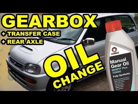 How To Change Gearbox Oil - Daihatsu Cuore & Mira L512S - Avanzato TR-XX R4 Project Episode 6