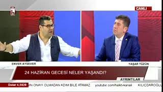 CHP Bilecik Milletvekili Yaşar Tüzün'den Halk TV'de önemli açıklamalar