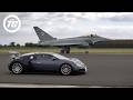 Top Gear : Bugatti Veyron vs Euro Fighter - Top Gear - BBC