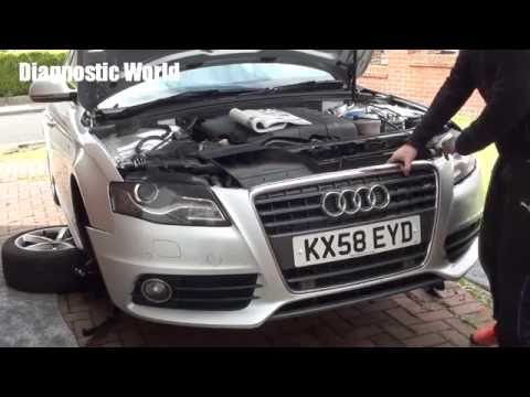 Audi A4 B8 Front Bumper Removal 2008 to 2015 models