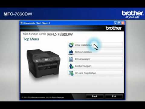 Win7 - Setup my Wireless Brother inkjet All-in-one with a router that uses security. MFC-7860DW Duration: 5:26. Total Views: 6,919 .