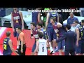 Polémica jugada de Sada y tangana en el Real Madrid-Barça de la Final ACB 2013