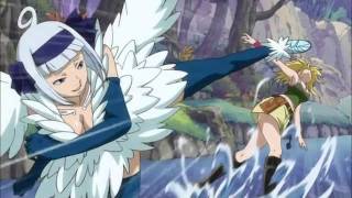 Fairy Tail Lucy vs Angel 